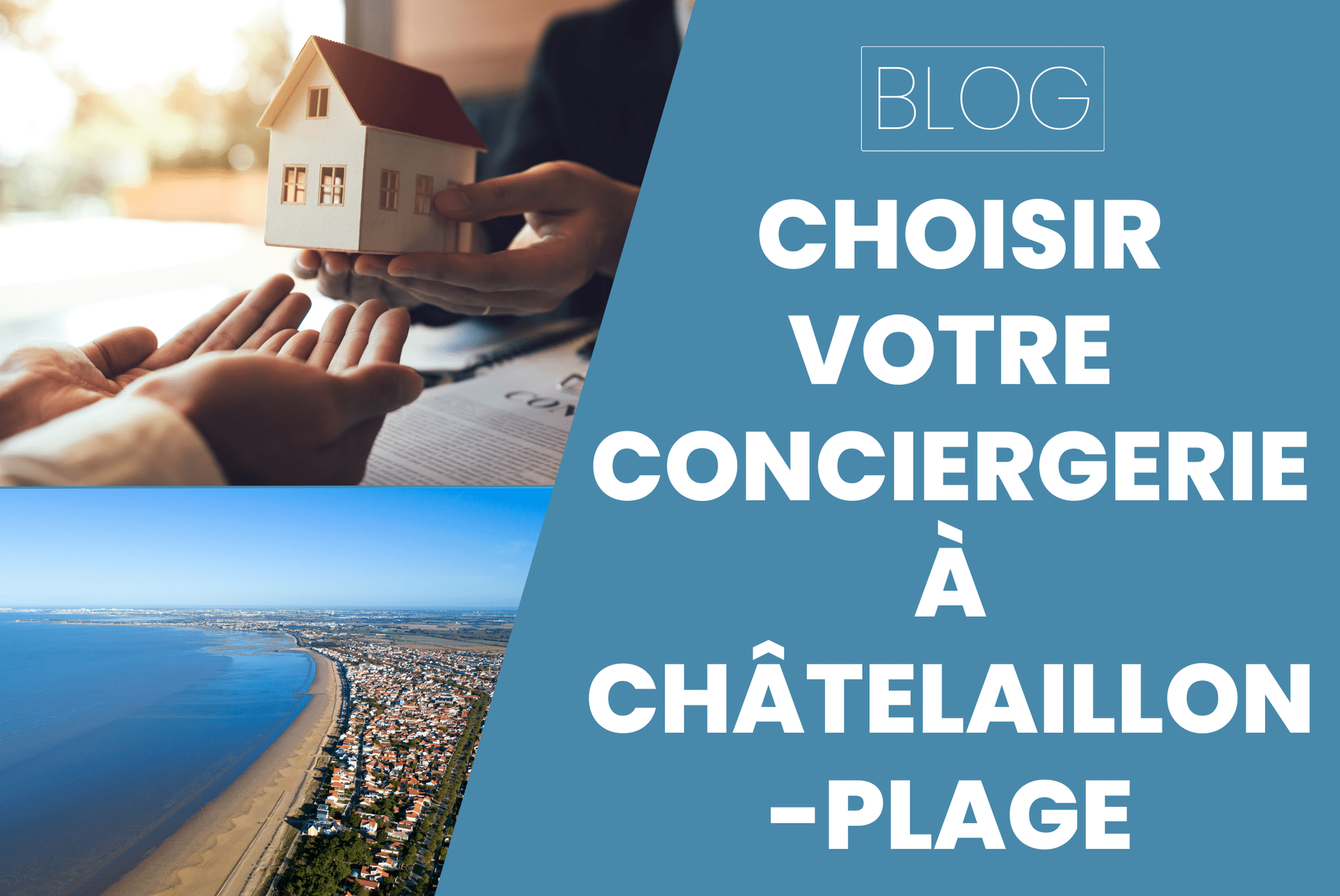 Miniature avec photo d'un appartement et d'une plage de Châtelaillon-Plage